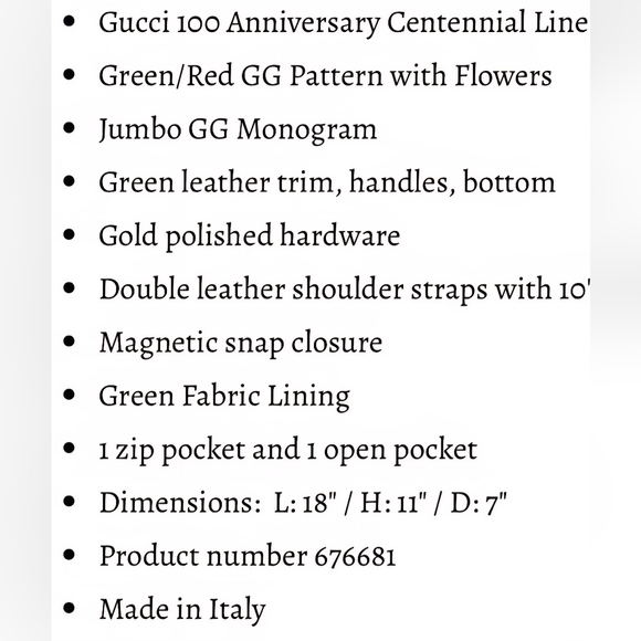 GUCCI Ophidia Tote - Picture 14 of 14